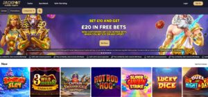 Jackpot Mobile Casino sister sites homepage