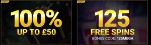 Mega Casino promos