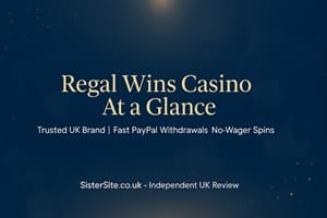 Regal Wins at a glance banner