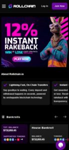 Rollchain sister sites mobile