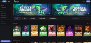 BlockBets sister sites Aurora Dragon