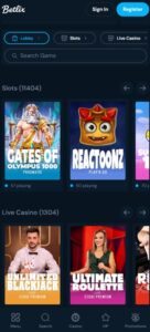 Betlix sister sites mobile