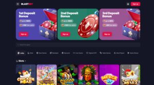 BlastBet sister sites homepage