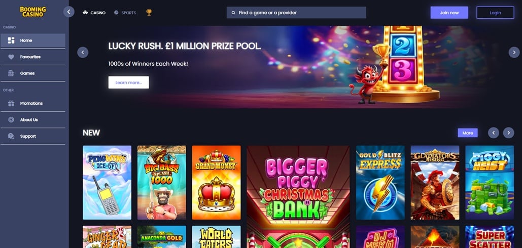 Vampire Bingo sister sites Booming Casino