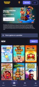 Booming Casino sister sites mobile