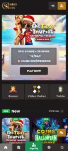Classy Slots sister sites mobile