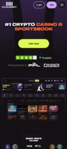 Cloudbet sister sites mobile