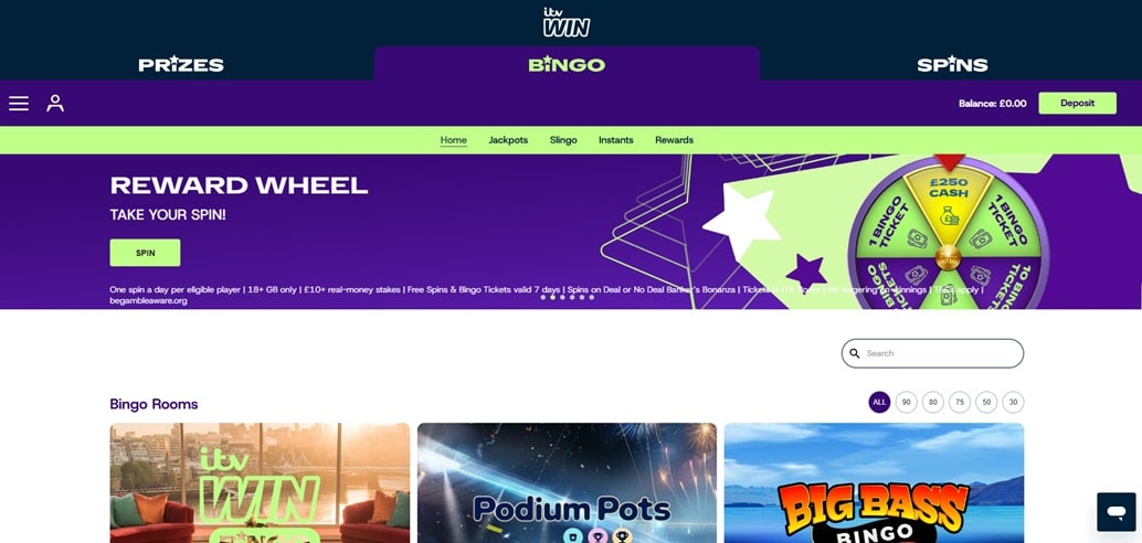 ITVWin Homepage