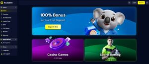 Koalabet sister sites homepage