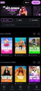 MoneyDream sister sites mobile