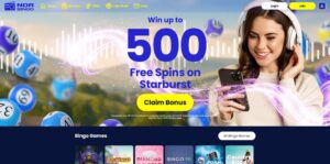 NDR Bingo sister sites homepage