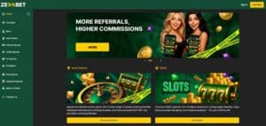 Zessbet sister sites homepage