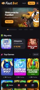 FastBet sister sites mobile
