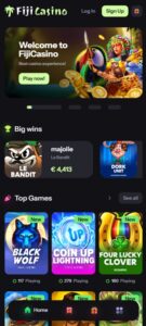 Fiji Casino sister sites mobile