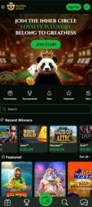 Pandazino sister sites mobile