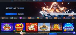 TTM Casino sister sites homepage