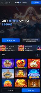 TTM Casino sister sites mobile