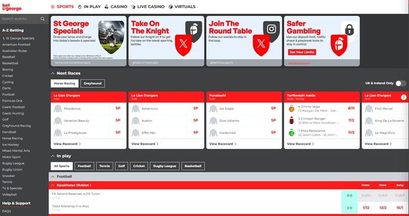 bet st george homepage