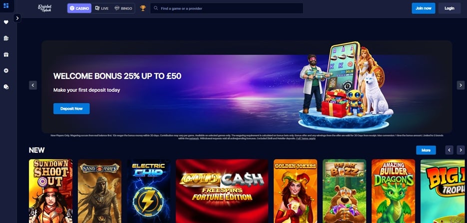 vampire bingo sister sites rainbet splash
