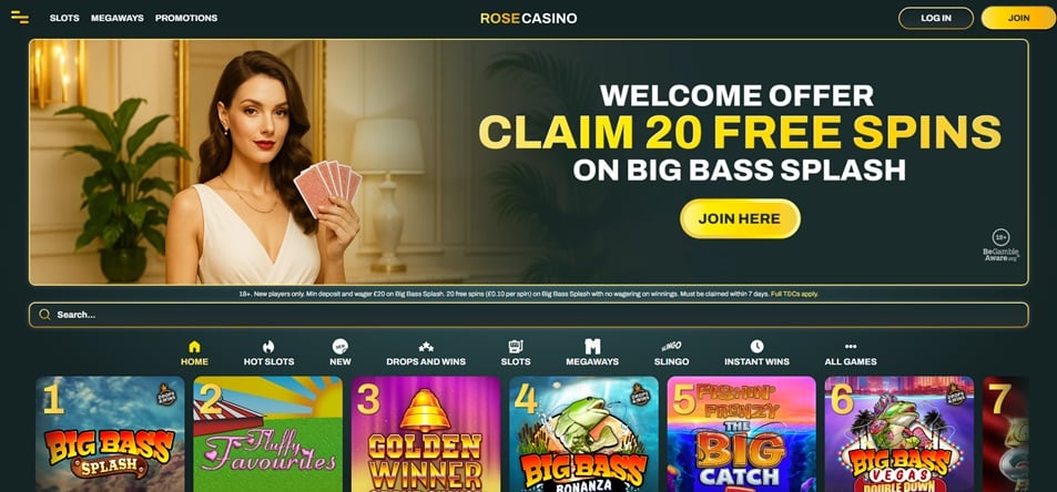 RightBet sister sites Rose Casino