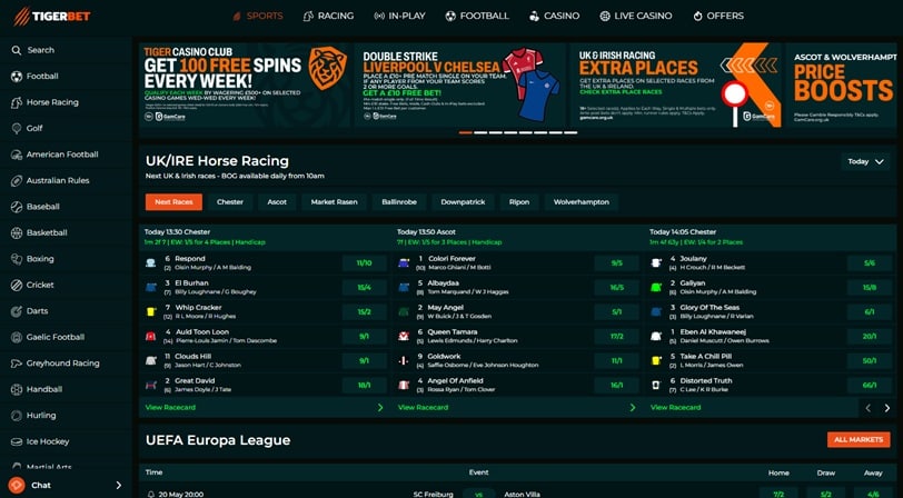 tigerbet homepage