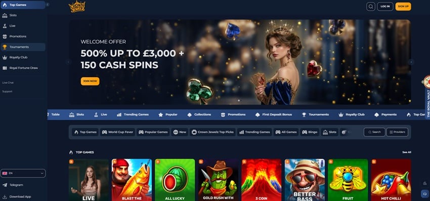 crown jewelz sister sites homepage