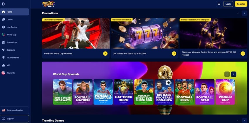fiesta slots sister sites homepage