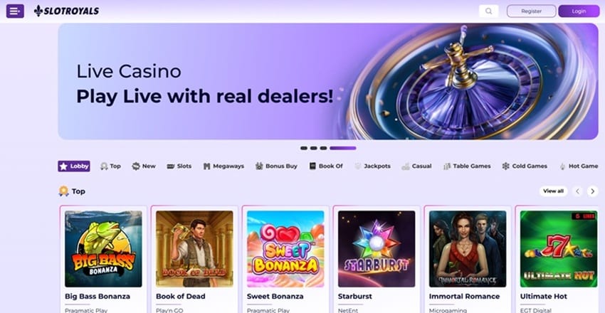 slot royals sister sites homepage