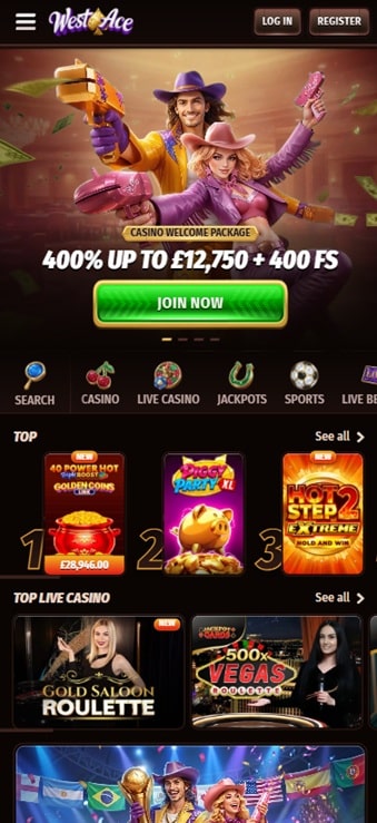 westace casino sister sites mobile