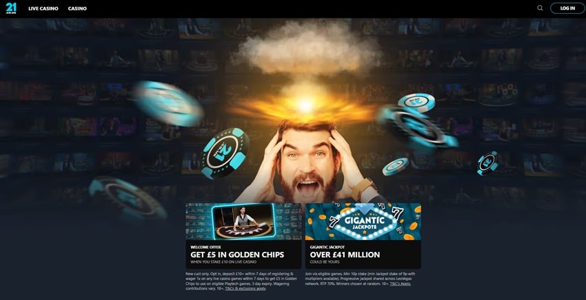 Slot Boss sister site 21.co.uk