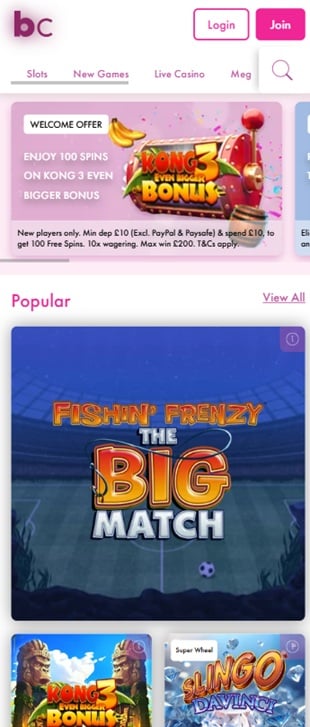 bella casino sister sites mobile
