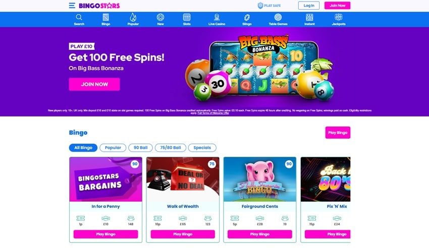 jazzy cat sister sites bingo stars