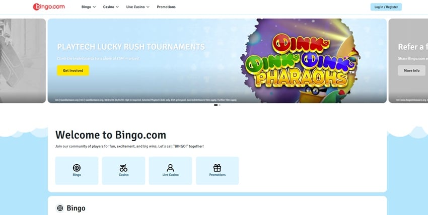 32red sister sites bingo.com