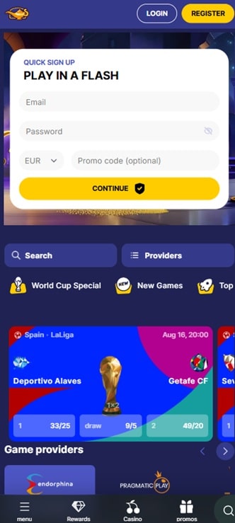 jasmin slots mobile screenshot