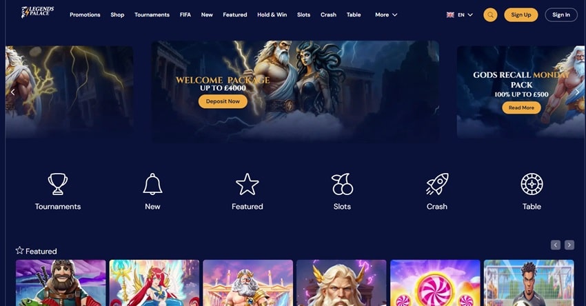 legends palace sister sites homepage