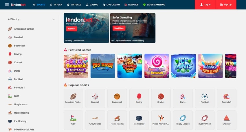 ak bets sister sites london bet