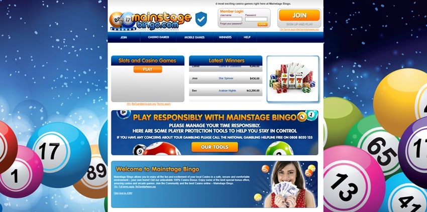 grand ivy sister sites mainstage bingo