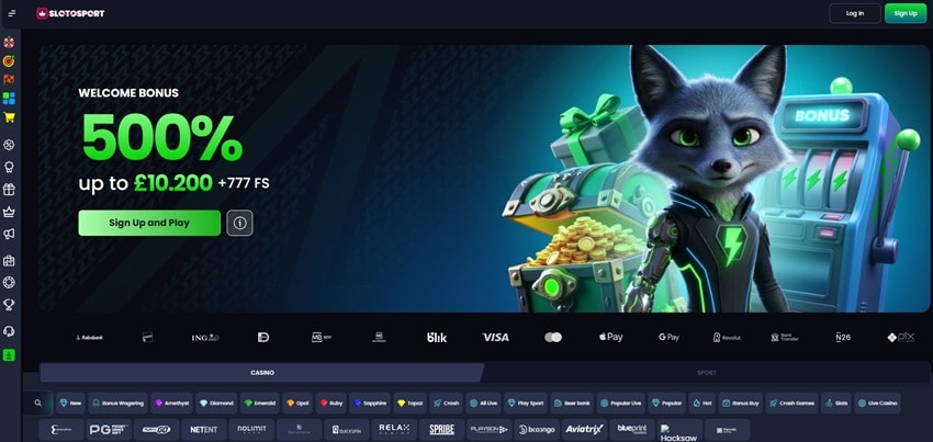 slotosport sister sites homepage
