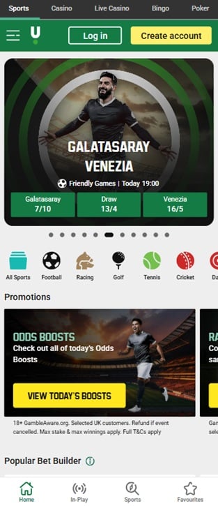 unibet sister sites mobile
