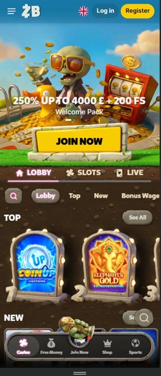 zombillion sister sites mobile