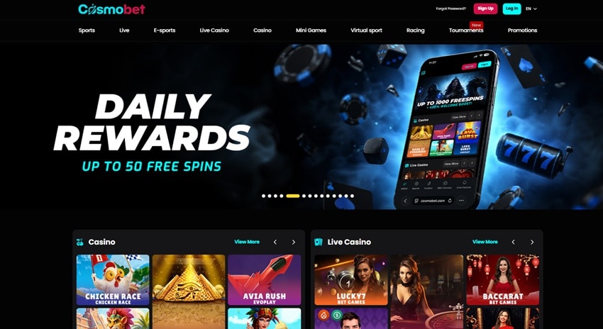 mystake sister sites cosmobet