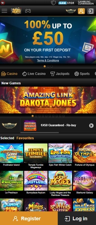 video slots sister sites mobile