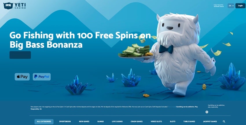 hyper casino sister sites yeti casino