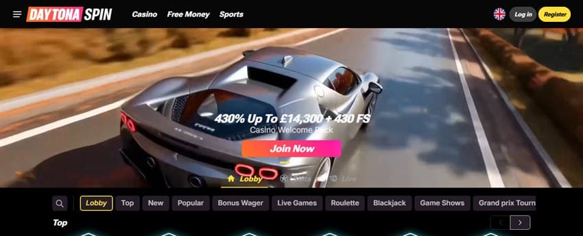 woolbet sister sites daytona spin
