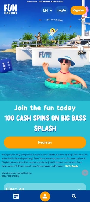fun casino sister sites mobile