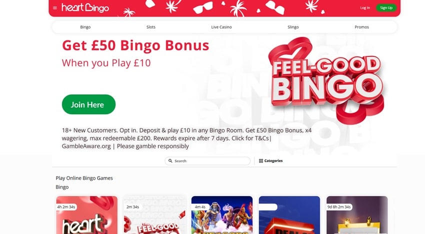 betvictor sister sites heart bingo