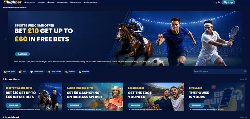 lucky tiger sister sites highbet