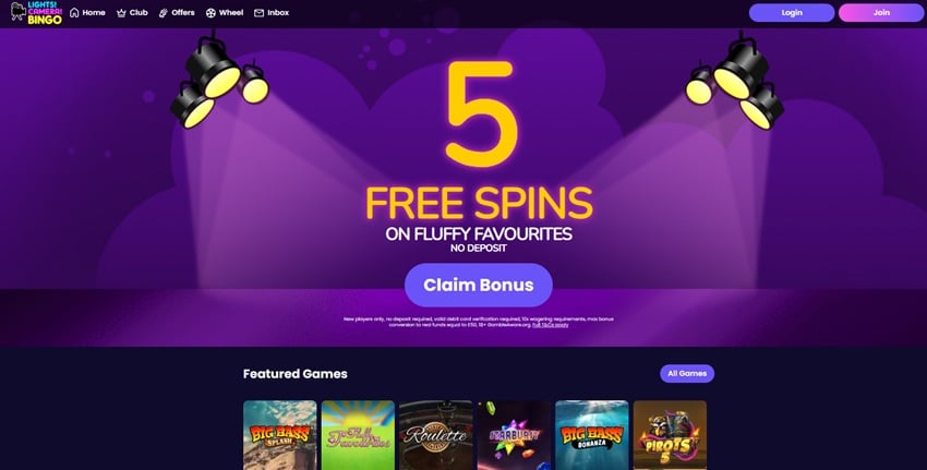 fluffy spins sister sites light camera bingo