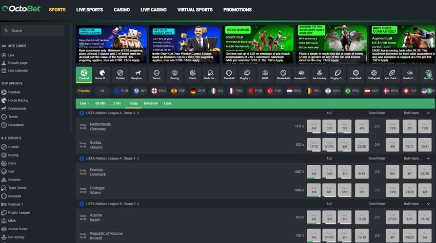 rollerbet sister sites octobet