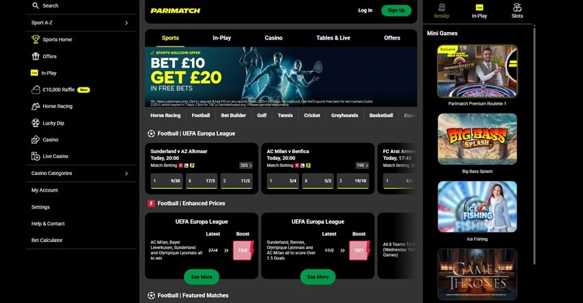 betvictor sister sites parimatch